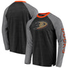 Anaheim Ducks   True Classics Tri-Blend Raglan Long Sleeve T-Shirt