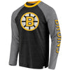 Boston Bruins   True Classics Tri-Blend Raglan Long Sleeve T-Shirt