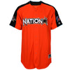Giancarlo Stanton National League Majestic 2017 MLB All-Star Game Authentic Home Run Derby Jersey - Orange