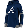 Atlanta Braves   Women Iconic Fleece Pullover Hoodie