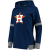 Houston Astros   Women Iconic Fleece Pullover Hoodie