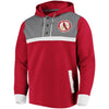 St. Louis Cardinals   True Classics Button-Up Henley Pullover Hoodie