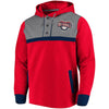 Washington Nationals   True Classics Button-Up Henley Pullover Hoodie
