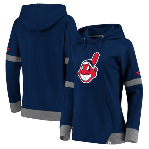 Cleveland Indians   Women Iconic Fleece Pullover Hoodie