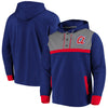 Atlanta Braves   True Classics Button-Up Henley Pullover Hoodie