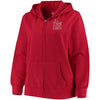 St. Louis Cardinals Majestic Women's Fleece Full-Zip Hoodie - Red