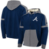 Atlanta Braves   Iconic Bold Full-Zip Hoodie