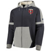 Minnesota Twins   Iconic Bold Full-Zip Hoodie
