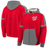 Washington Nationals   Iconic Bold Full-Zip Hoodie