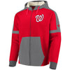 Washington Nationals   Iconic Bold Full-Zip Hoodie
