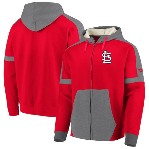St. Louis Cardinals   Iconic Bold Full-Zip Hoodie