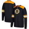 Boston Bruins Silver Jersey Long Sleeve T-Shirt - Black