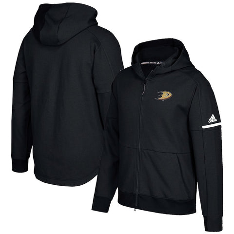Anaheim Ducks Authentic Pro Squad ID Full-Zip Hooded Sweatshirt