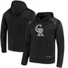 Colorado Rockies Majestic Armour Poly Fleece Pullover Hoodie