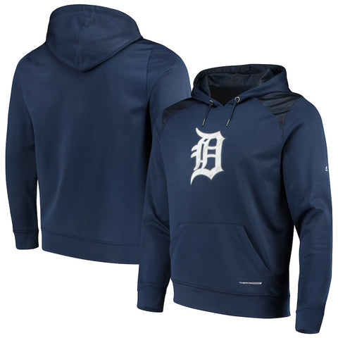 Detroit Tigers Majestic Armour Poly Fleece Pullover Hoodie