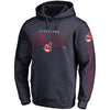 Cleveland Indians   Big & Tall Front Line Pullover Hoodie - Navy