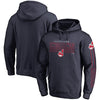 Cleveland Indians   Big & Tall Front Line Pullover Hoodie - Navy