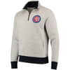 Chicago Cubs '47 Kodiak Quarter-Zip Pullover Jacket - Cream