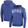 Kansas City Royals '47 Top Grain Full-Zip Hoodie - Royal