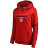 Washington Nationals   Women's Plus Size High Class Pullover Hoodie - Red