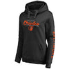 Baltimore Orioles   Women's High Class Pullover Hoodie - Black