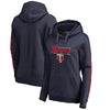 Minnesota Twins   Women's Plus Size High Class Pullover Hoodie - Navy