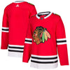 Chicago Blackhawks Home Authentic Blank Jersey