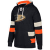 Anaheim Ducks CCM Jersey Pullover Hoodie - Black