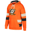 Anaheim Ducks CCM Jersey Pullover Hoodie - Orange