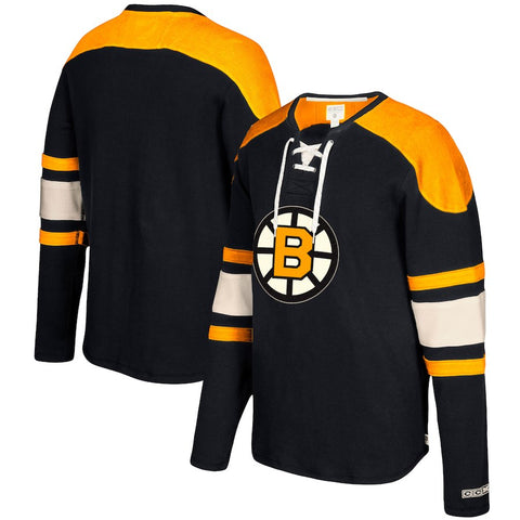 Boston Bruins CCM Jersey Pullover Sweatshirt - Black