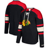 Chicago Blackhawks CCM Jersey Pullover Sweatshirt - Black