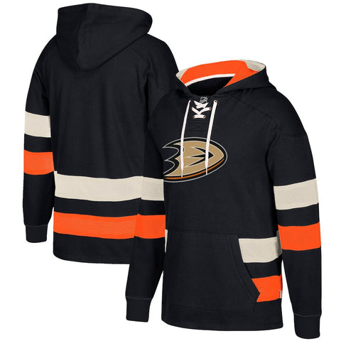 Anaheim Ducks CCM Jersey Pullover Hoodie - Black