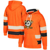 Anaheim Ducks CCM Jersey Pullover Hoodie - Orange