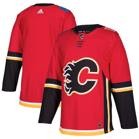 Calgary Flames Home Authentic Blank Jersey