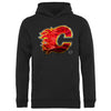 Calgary Flames   Youth Midnight Mascot Pullover Hoodie - Black
