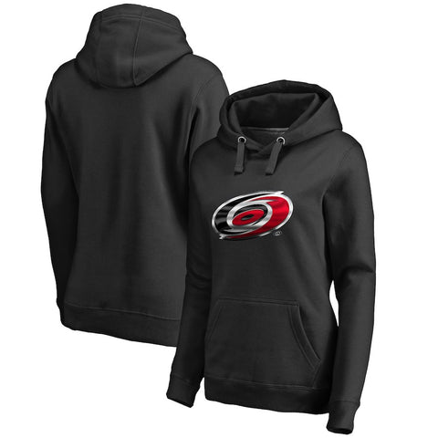 Carolina Hurricanes   Women's Midnight Mascot Pullover Hoodie - Black