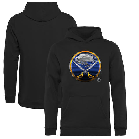 Buffalo Sabres   Youth Midnight Mascot Pullover Hoodie - Black