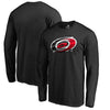 Carolina Hurricanes   Midnight Mascot Long Sleeve T-Shirt - Black