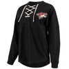 Arizona Coyotes   Women's Lace Up Long Sleeve Spirit T-Shirt