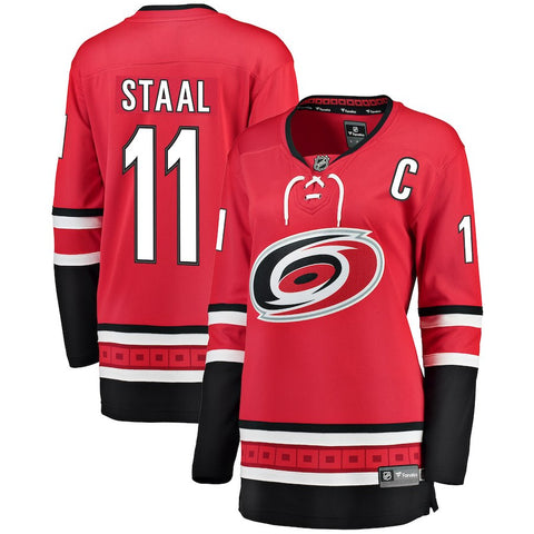Jordan Staal Carolina Hurricanes   Women's Home Breakaway Player Jersey - Red