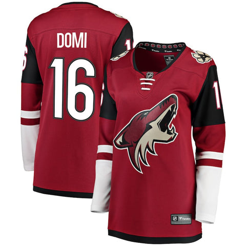 Max Domi Arizona Coyotes   Women's Home Breakaway Player Jersey - Maroon