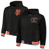 San Francisco Giants JH Design Reversible Poly-Twill Hooded Jacket