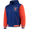 New York Mets JH Design Reversible Poly-Twill Hooded Jacket