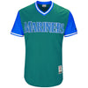 Seattle Mariners Majestic 2017 Players Weekend Authentic Team Jersey - Aqua