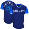 Josh Donaldson "Bringer of Rain" Toronto Blue Jays Majestic 2017 Little League World Series Authentic Players Weekend Classic Jersey