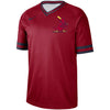 St. Louis Cardinals Cooperstown Collection Legend V-Neck Jersey - Red