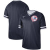 New York Yankees Cooperstown Collection Legend V-Neck Jersey - Navy