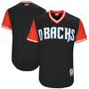 Arizona Diamondbacks Majestic 2017 Players Weekend Authentic Team Jersey - Black