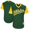 Oakland Athletics Majestic 2017 Players Weekend Authentic Team Jersey - Green