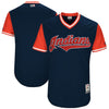 Cleveland Indians Majestic 2017 Players Weekend Authentic Team Jersey - Navy